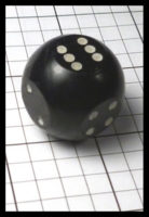 Dice : Dice - 6D Pipped - Bo-Jo Dice Black - Ebay Oct 2014